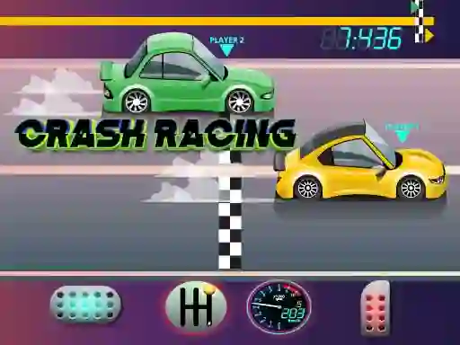 Spel Crash Racing aanlyn