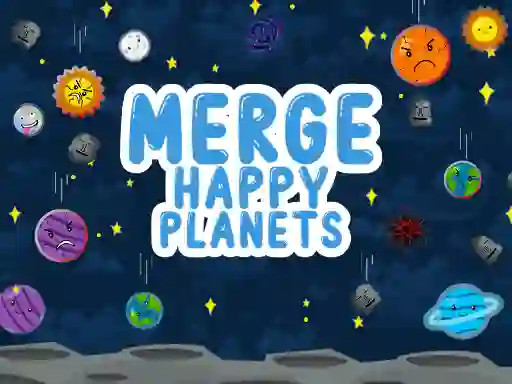 Spel Merge Happy Planets aanlyn