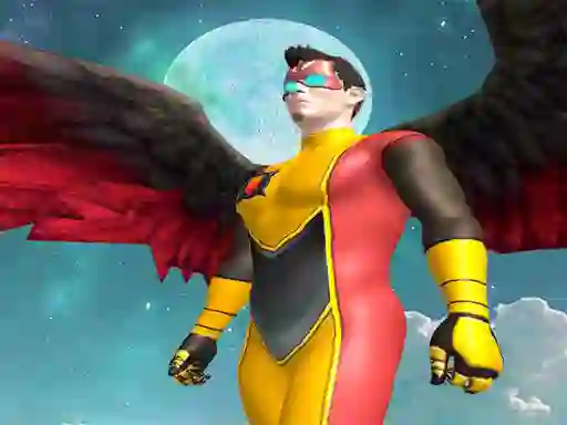 Spel Superhero Runner aanlyn