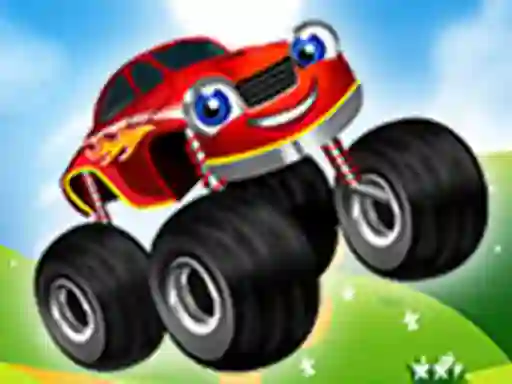 Spel Monster Trucks Kids Racing aanlyn