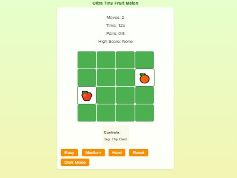 Spel Vrugtegeheue pas breinpuzzel aanlyn
