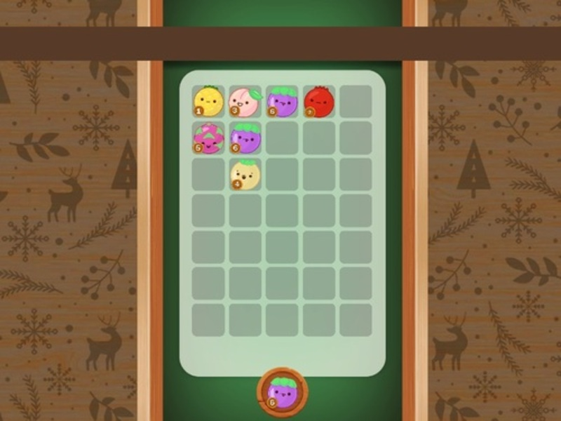 Spel Dice Puzzle Fruit aanlyn