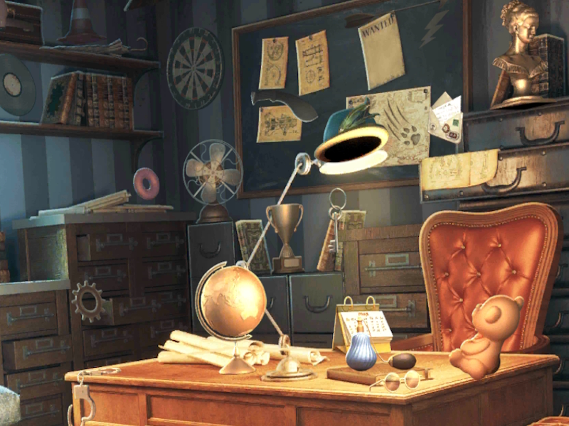 Spel Mystery of the Old House: Verborge voorwerpe aanlyn