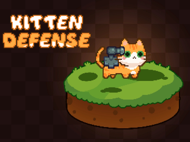 Spel Kittenverdediging aanlyn