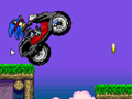 Spel Sonic ninja motorfiets  aanlyn
