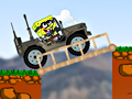 Spel SpongeBob Gevaarlike Jeep  aanlyn