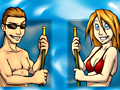 Spel Sunbed Invaders aanlyn