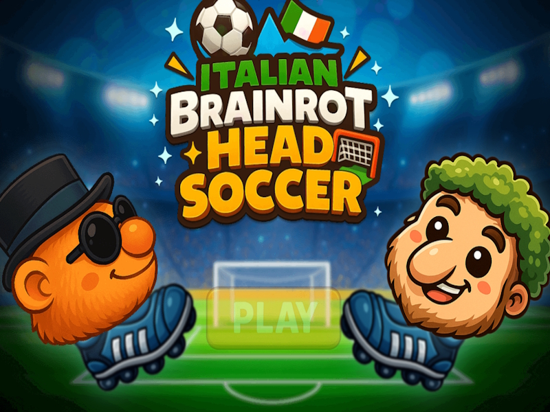 Spel Italiaanse Brainrot Head Soccer aanlyn