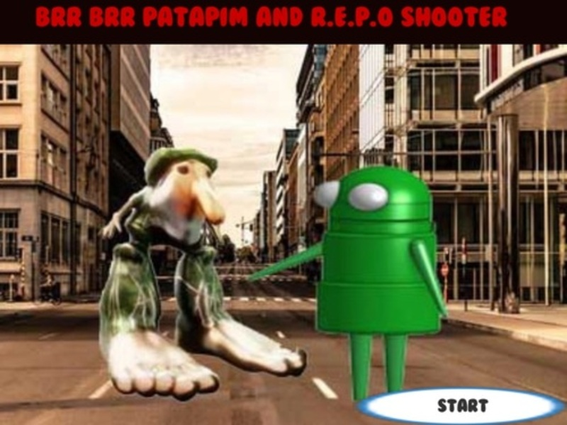 Spel BRR BRR Patapim en R. E. P. O shooter aanlyn