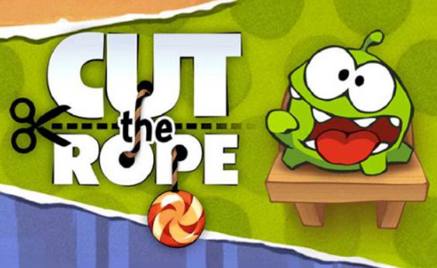 Spel Om Nom: Sny die tou  aanlyn