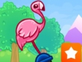 Spel Flamingo surfer  aanlyn