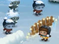 Spel Sneeuballe met zombies  aanlyn