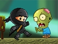 Spel Kid Ninja vs zombies  aanlyn