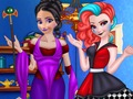 Spel Elsa en Anna Cosplay  aanlyn