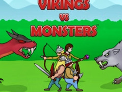 Spel Vikings vs monsters aanlyn