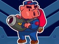 Spel Kaptein Mei-Ham vs Die Bunny indringers  aanlyn