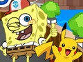 Spel SpongeBob Pokemon Go aanlyn