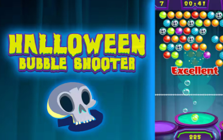 Spel Halloween borrel shooter  aanlyn