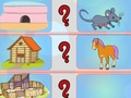 Spel Eenvoudige Kids legkaart Betrekkinge  aanlyn