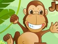 Spel Aap Banana Spring  aanlyn