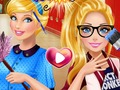 Spel Aspoestertjie en Barbie wedywering  aanlyn