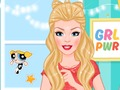 Spel Barbie se voorkoms is Powerpuff aanlyn