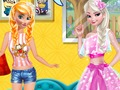 Spel Minion Drop Deur Frozen Susters  aanlyn