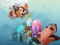 Spel Dr. Atom en Quark Scrappy Dog aanlyn