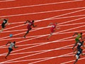 Spel 100 meter ras  aanlyn