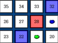 Spel 42 vierkante  aanlyn