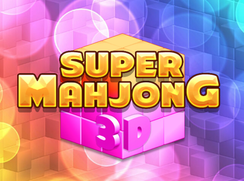 Spel Super Mahjong 3d aanlyn