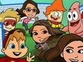 Spel Nickelodeon Tag aanval  aanlyn