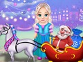 Spel Klein Elsa Skoon Kersfees  aanlyn