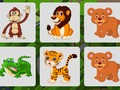Spel Wild Animal Memory  aanlyn