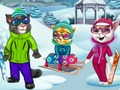 Spel Katte Winter Pret  aanlyn