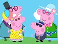 Spel Peppa Vark: Familie Dress Up  aanlyn
