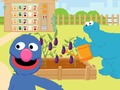 Spel 123 Sesamestraat: Groei jou kleure  aanlyn