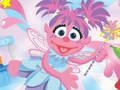 Spel 123 Sesamestraat: Abby's Smoothie Maker  aanlyn