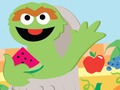 Spel 123 Sesamestraat: Vind die voedsel  aanlyn