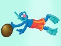 Spel 123 Sesamestraat: Onderwater Sink of Vlotter  aanlyn