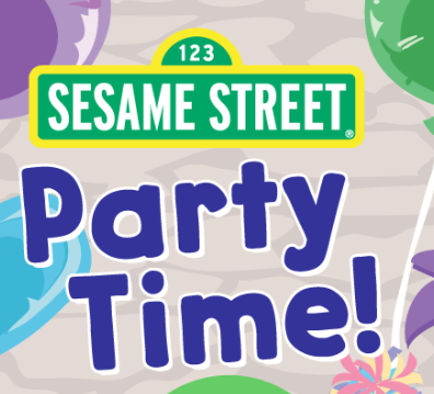 Spel 123 Sesamestraat: Partytyd  aanlyn