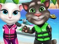 Spel Talking Tom Cat: Vertel die verskil  aanlyn
