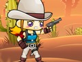 Spel Cowgirl Shoot Zombies aanlyn