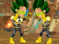 Spel Superhelde vs sokkerspelers aanlyn