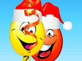 Spel Kersfeesballonne  aanlyn