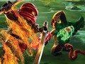 Spel Ninjago Sumpf-Arena aanlyn