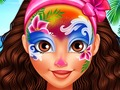 Spel Oceanië Prinses Moana Gesigskuns  aanlyn