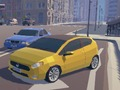 Spel 3D Stad: 2 Speler Racing  aanlyn