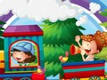 Spel Brief trein  aanlyn