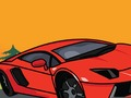 Spel Lamborghini Kleurboek  aanlyn